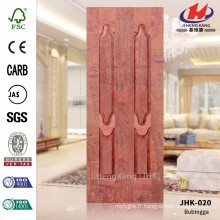 JHK-020 La plupart des ventes Grande taille Huge Design Luxury Certificate HDF Bubingga Door Sheet